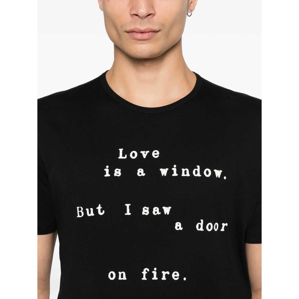 Ann Demeulemeester T Shirt - Nero | b5e6d79ac677c2c153a23cd9d837baa0a26f0406