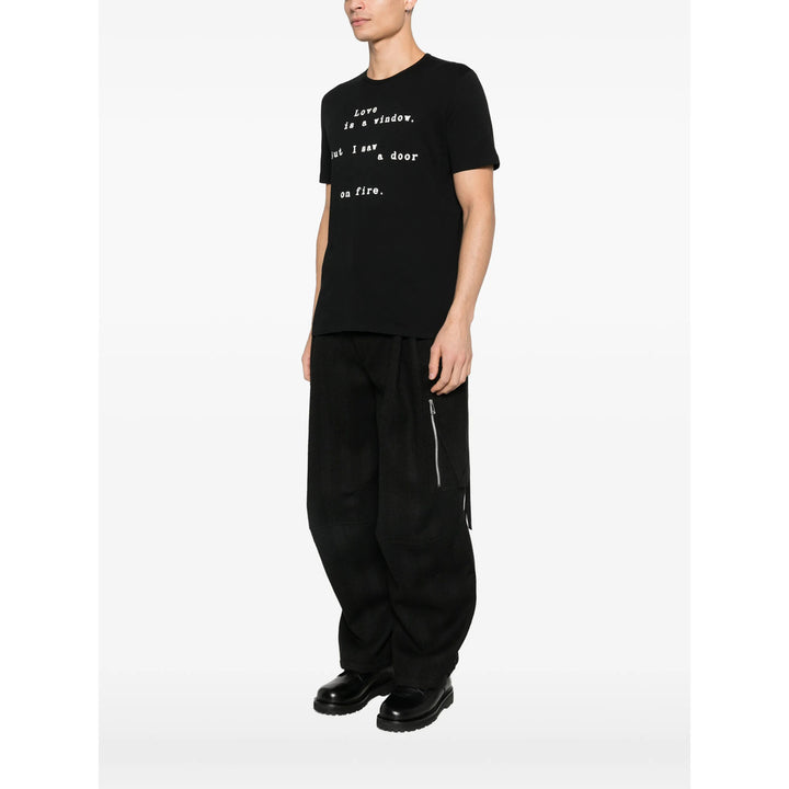 Ann Demeulemeester T Shirt - Nero | c9055826663c6a33cc932e1c6951511b7d28d5a7