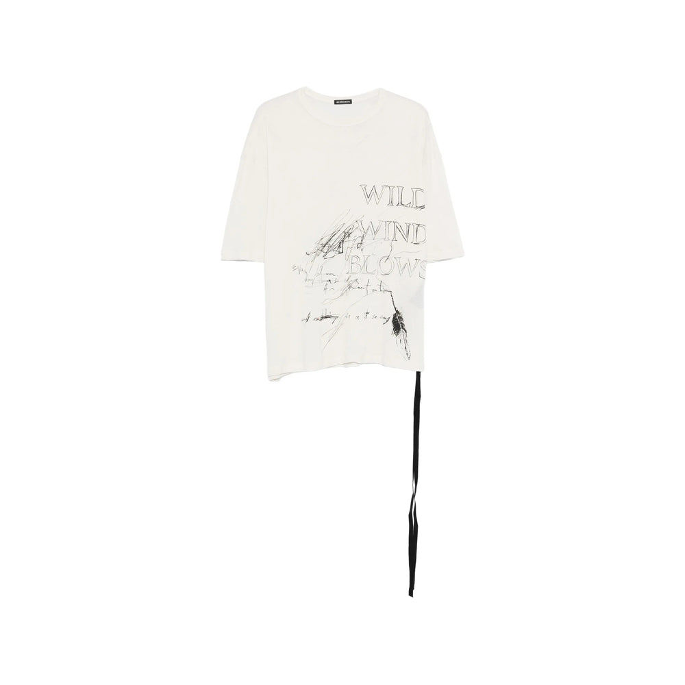 Ann Demeulemeester T Shirt - Neutro, Nero | 7876528bfe9e45052a96508085a593664b3ba97e