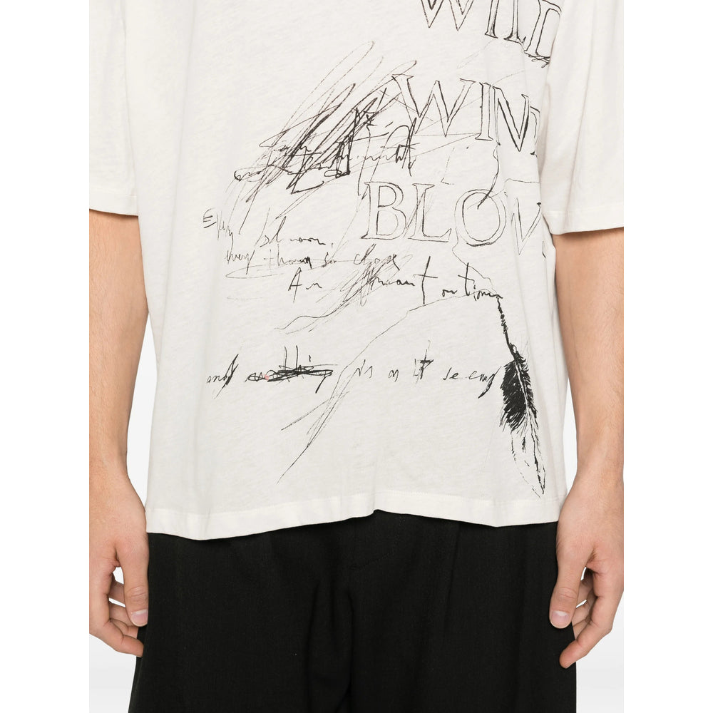 Ann Demeulemeester T Shirt - Neutro, Nero | eae48cd695adcf4faffc160c9840df8f632af824