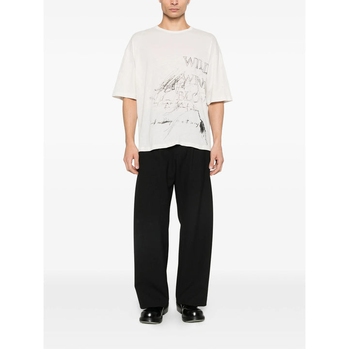 Ann Demeulemeester T Shirt - Neutro, Nero | fd4949d717c2f11f2791cd5abd8af1d9fb8eeada