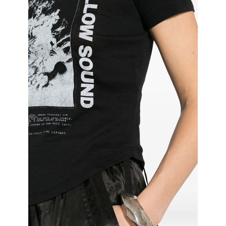 Ann Demeulemeester T Shirt - Nero, Bianco | 33755c843bfadb28ccc0c5db989191804922c446