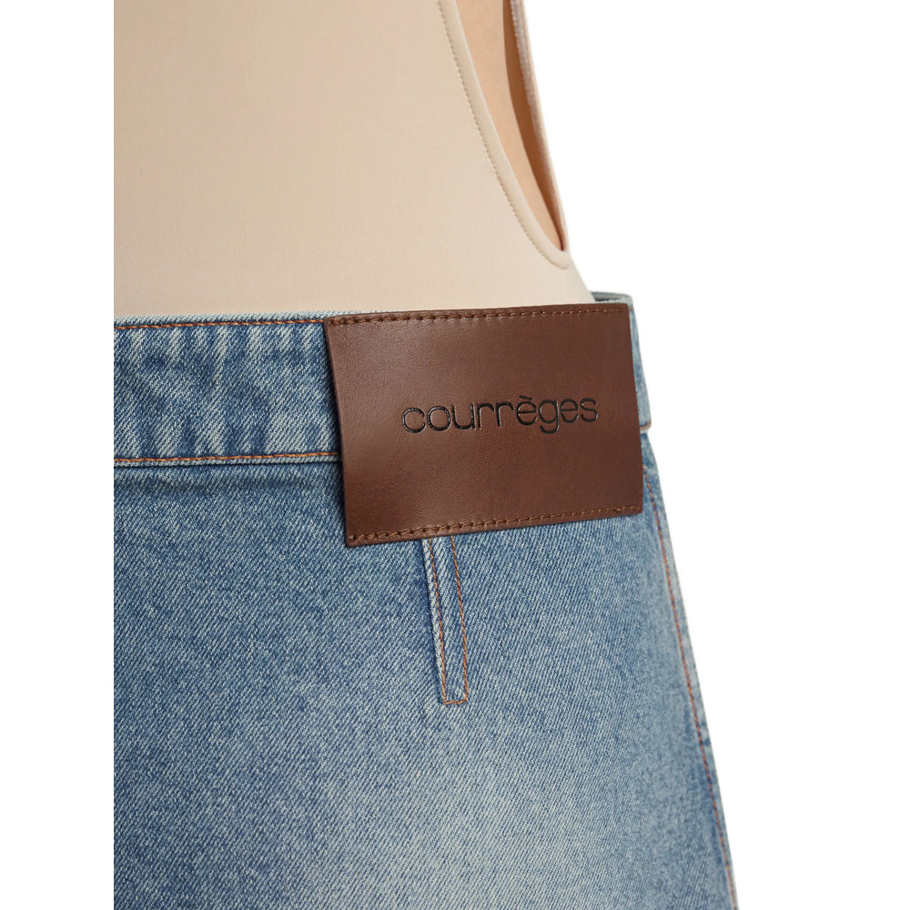CourrèGes Gonne - Blu | faf2f398571c02c32c9b74512000fe8e15af3ccd
