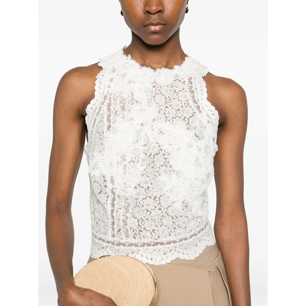 Ermanno Scervino Top - Bianco | 404947603cd4a492a3282d035b783ecfb89399a8