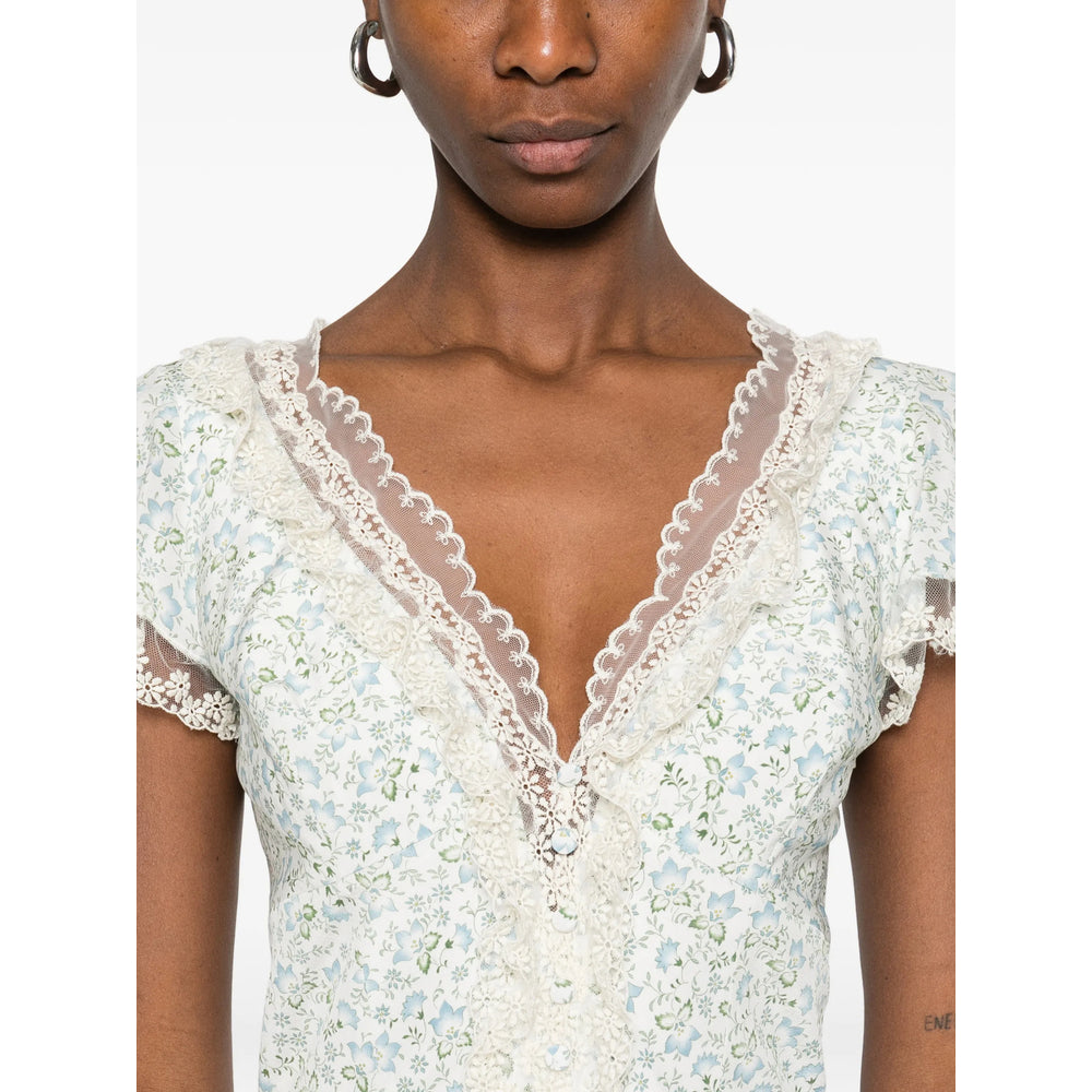 Ermanno Scervino Abiti - Bianco, Blu | b58a0aa935b43fae85663a2318334bbab9b39829