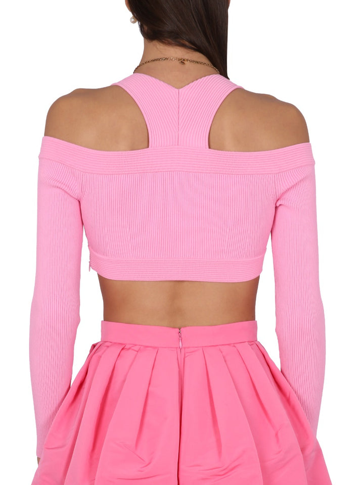 Alexander McQueen Top - Rosa | Wanan Luxury