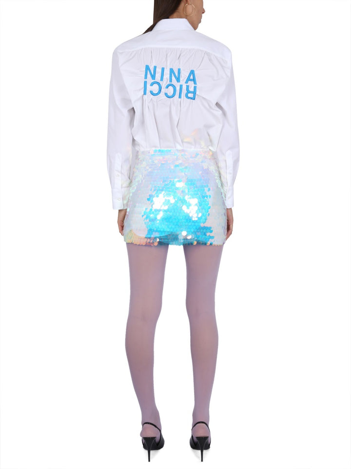 Nina Ricci Camicie - White | 2831bb38bea925e9c4c76f7da85ffedcece6cb3f