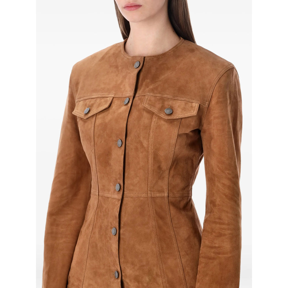 Haikure Leather Outerwears - Marrone | ef5db99ba76c7724d58470a37bd79d0203fcf919