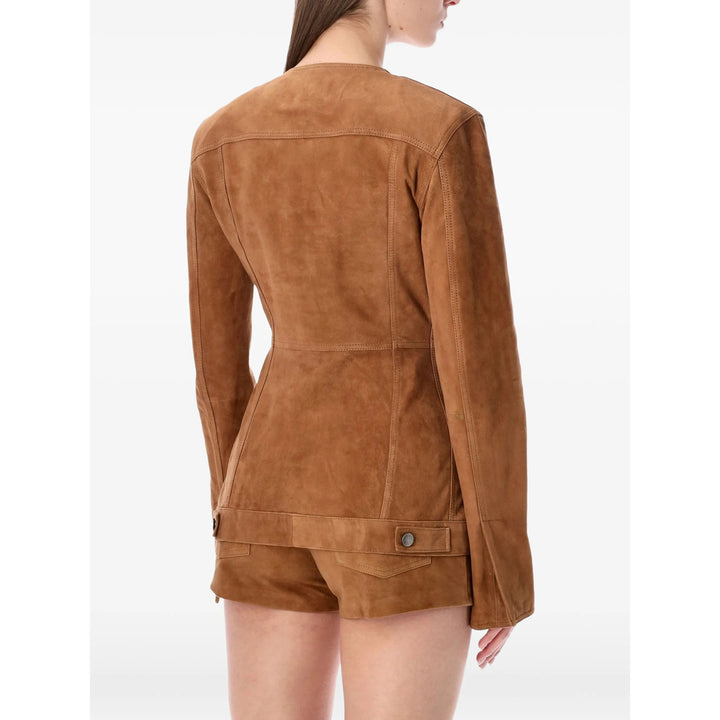 Haikure Leather Outerwears - Marrone | 3e0da829e2101b44d5f634c7a02fefe2ce5ecc70