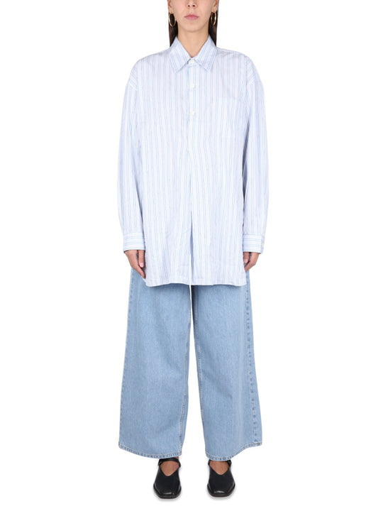 Shirt With Stripe Pattern