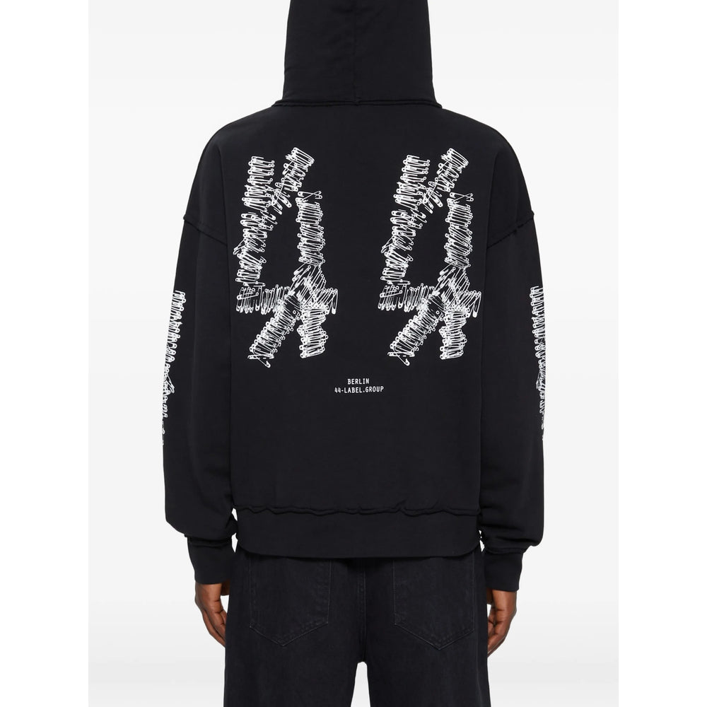 44 Label Group Felpe - Nero | eb58e3fa2c51ac68658f1454f9575dbcb18e0bbe