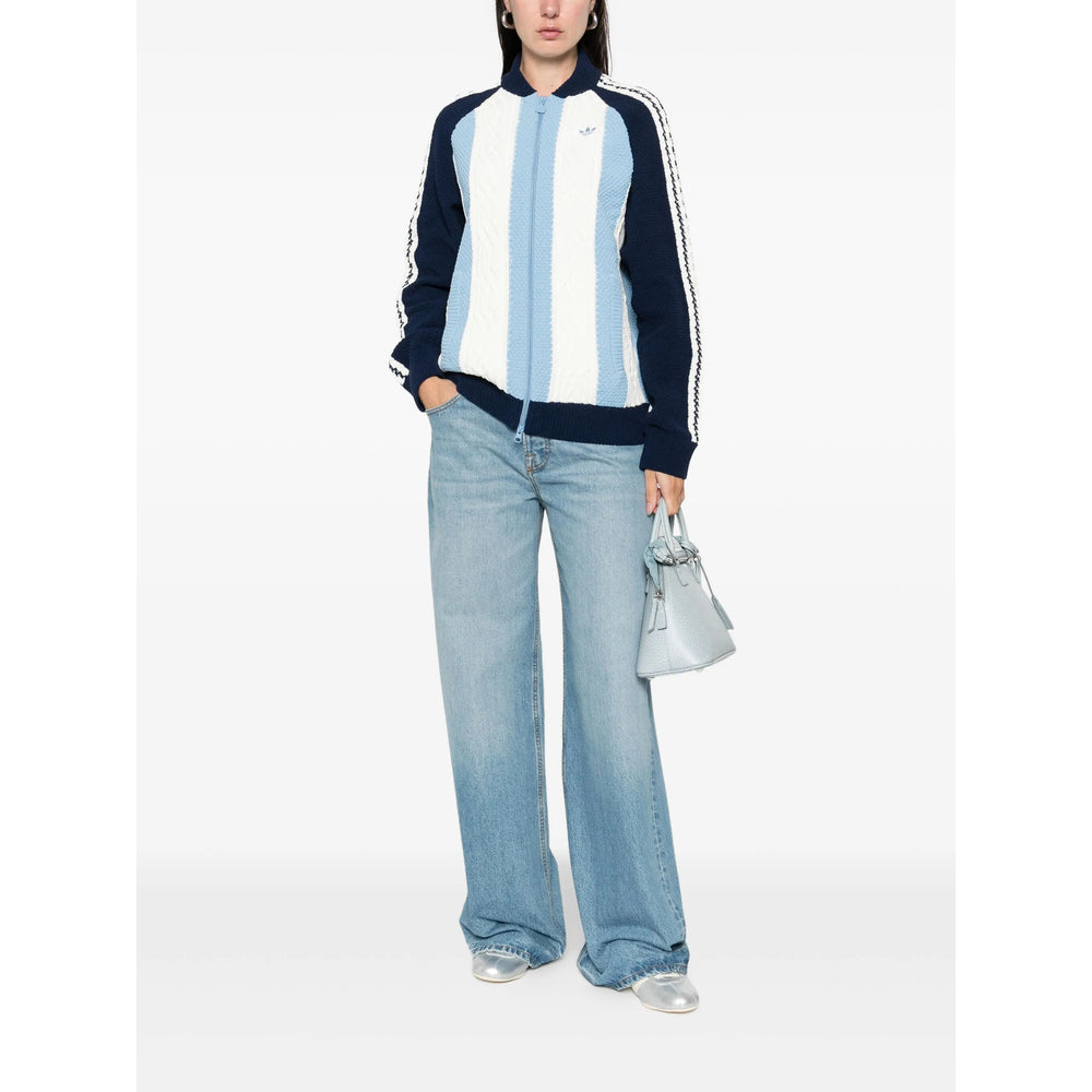 Adidas Originals Maglioni - Blu, Bianco | 80ab8d6bbfdab8515450f9edcf8f9580744c8b2f