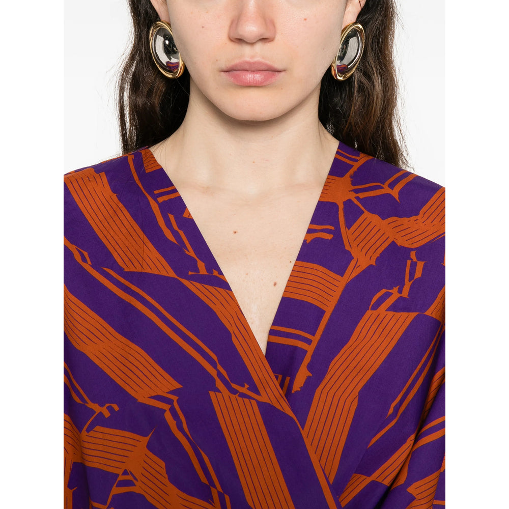 Dries Van Noten Camicie - Viola, Arancione | 351ec0120fe87b530836b9a5d54f959ce8eb13a8