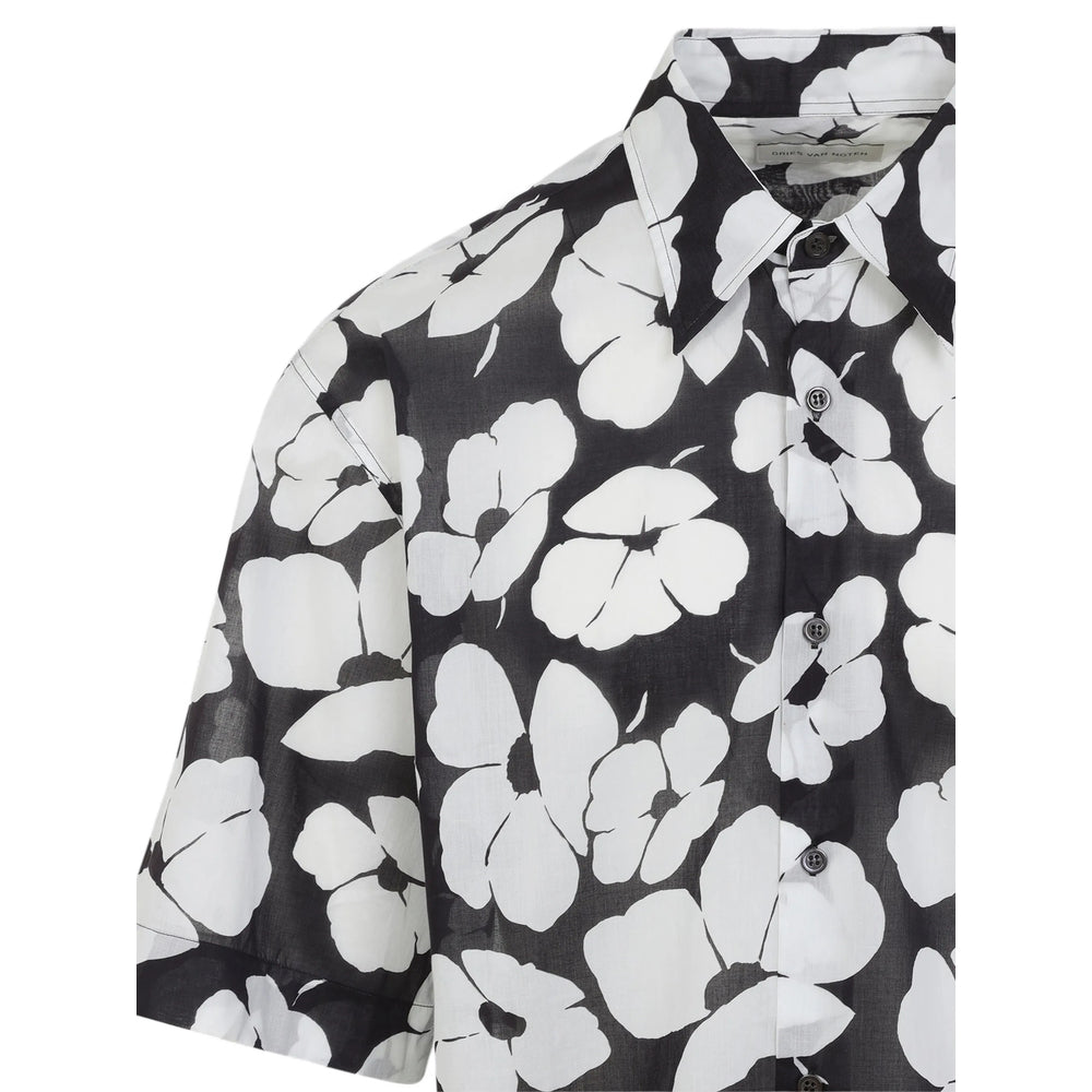 Dries Van Noten Camicie - Nero, Bianco | 637f5b203d62a93299d52eee37f59aaec588b3c1