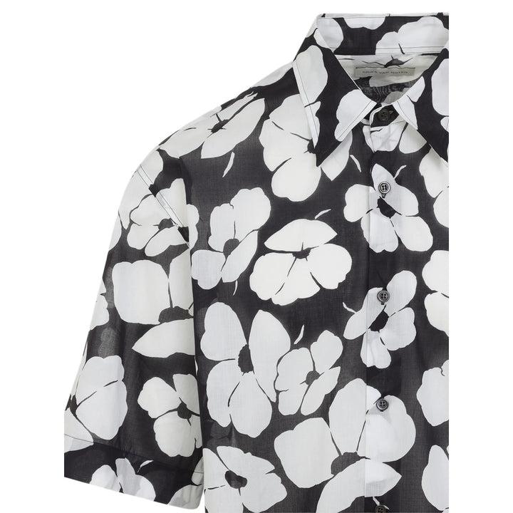 Dries Van Noten Camicie - Nero, Bianco | 637f5b203d62a93299d52eee37f59aaec588b3c1