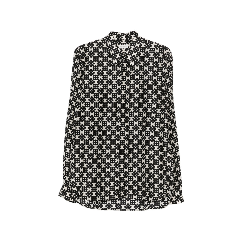 Dries Van Noten Camicie - Nero, Bianco | 5cc6aaee8e32cd95d2f9932dbefbeac195bf31d6