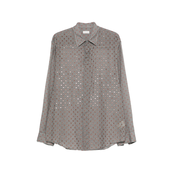 Dries Van Noten Camicie - Blu, Marrone | 2934721e75ca1279bfd31f8deab244456b623f04