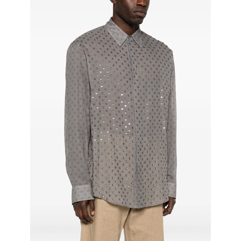 Dries Van Noten Camicie - Blu, Marrone | 309ae59eeae46695c8dabdcf5c54d81940ca06bc