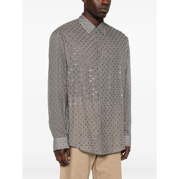 Dries Van Noten Camicie - Blu, Marrone | 309ae59eeae46695c8dabdcf5c54d81940ca06bc