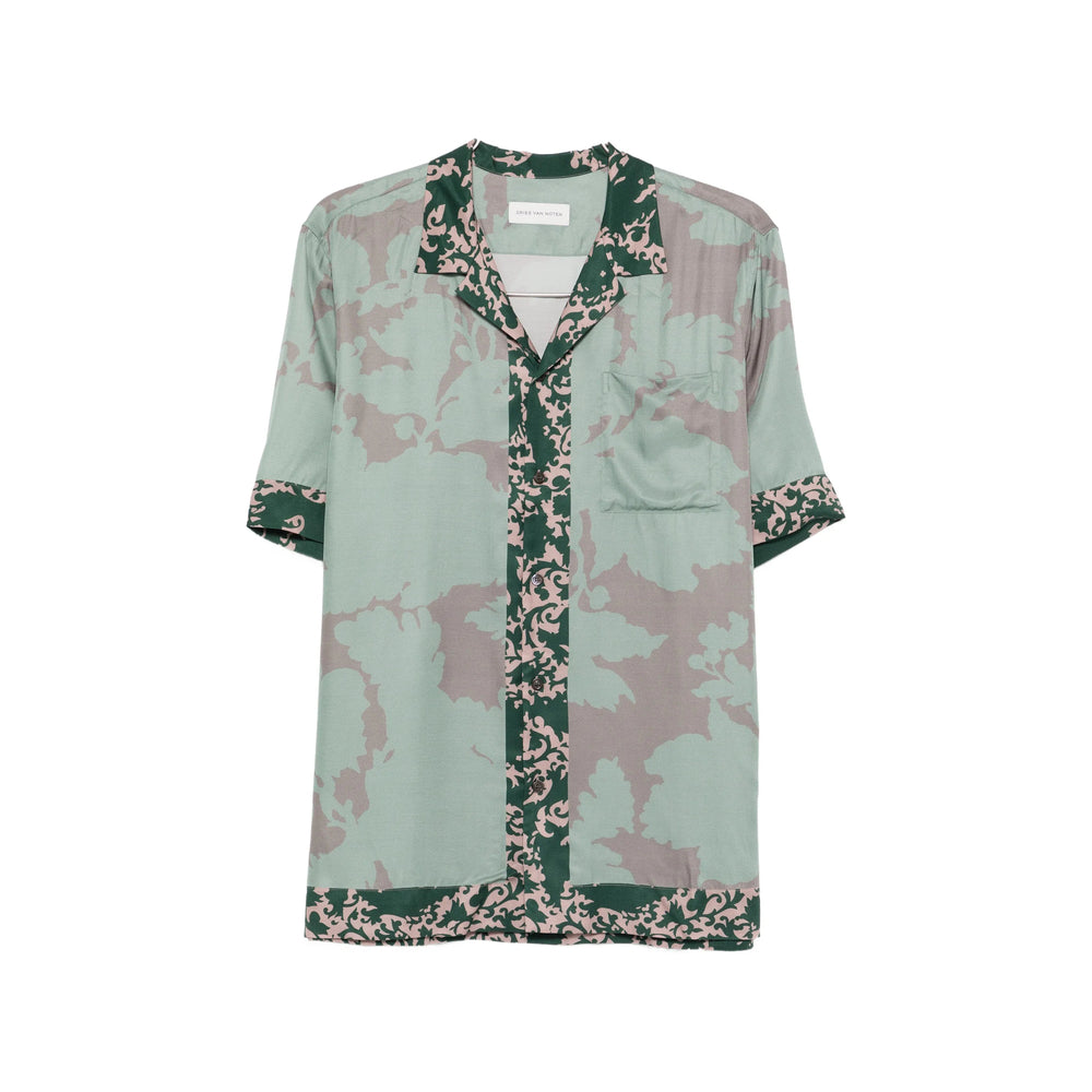 Dries Van Noten Camicie - Green/Grey | 75e1d21faaf4aa6f5c5e2a513c3876d036630fd6