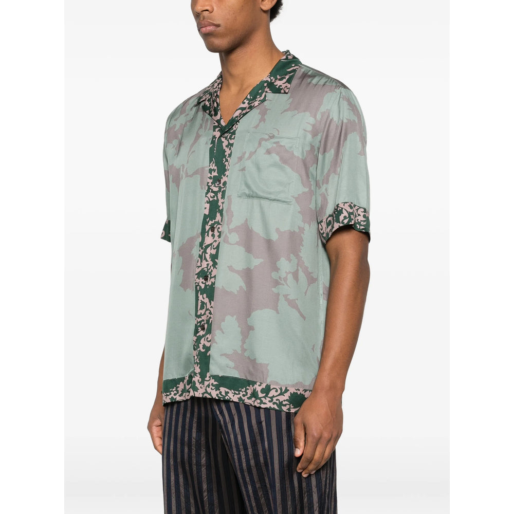 Dries Van Noten Camicie - Green/Grey | 8e9e53f26814bffc6db5095c4190163c6a4941ef