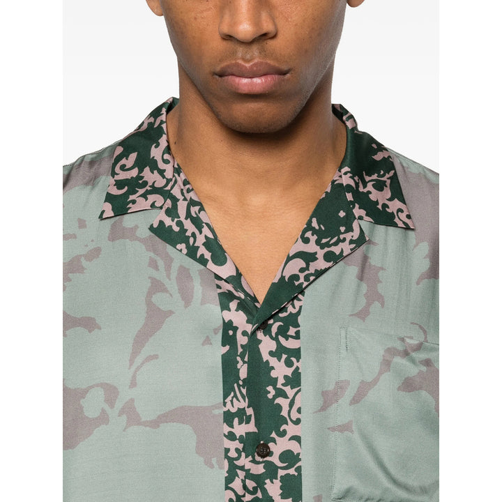 Dries Van Noten Camicie - Green/Grey | 7ebac7971368e837db828f881759e154f0074f54