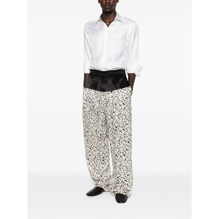 Dries Van Noten Pantaloni - Nero, Bianco | a287ae63586cbdd24bb4f9aff2cc872100ac7a42