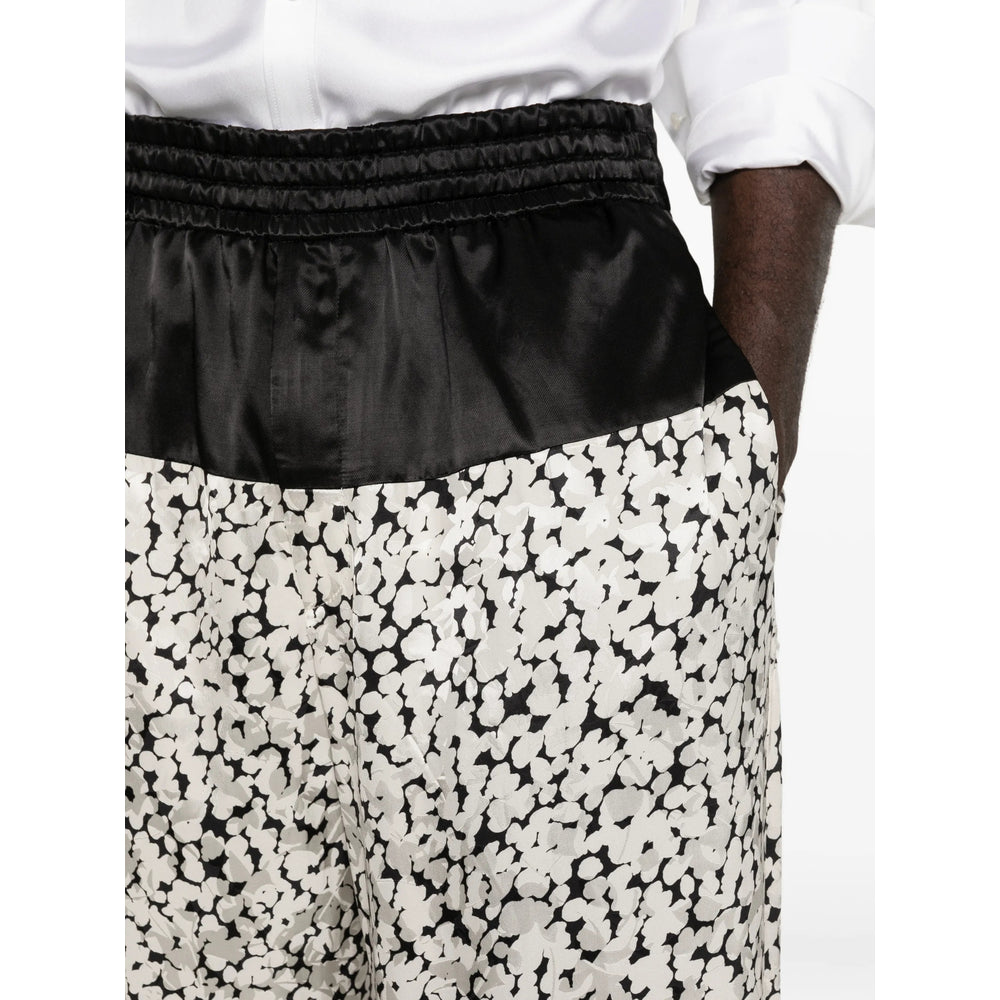 Dries Van Noten Pantaloni - Nero, Bianco | 514d5936468c020537f8c39695c0da0669701d20