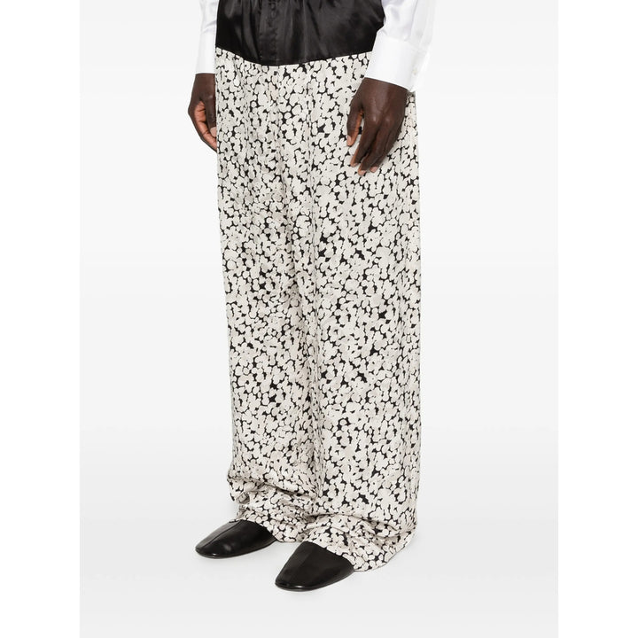 Dries Van Noten Pantaloni - Nero, Bianco | 29521a888454e08a11340231664858eadaf8b54a