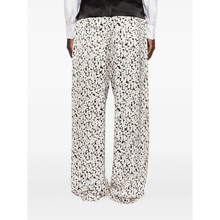 Dries Van Noten Pantaloni - Nero, Bianco | 3efd470b4c173f1b937f0342ee1c539eb78ca0b1