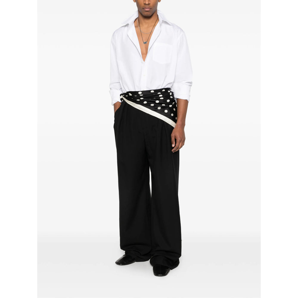 Dries Van Noten Pantaloni - Nero | 47672f4d72b2306463c18513e33687f5fa25bff9