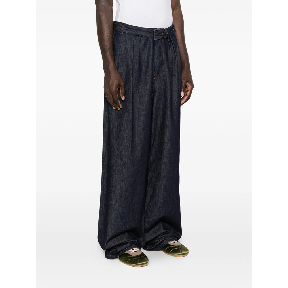 Dries Van Noten Pantaloni - Blu | b2f3b575b8b9dceb75c6dbe6033df3ec1b6d2f0f