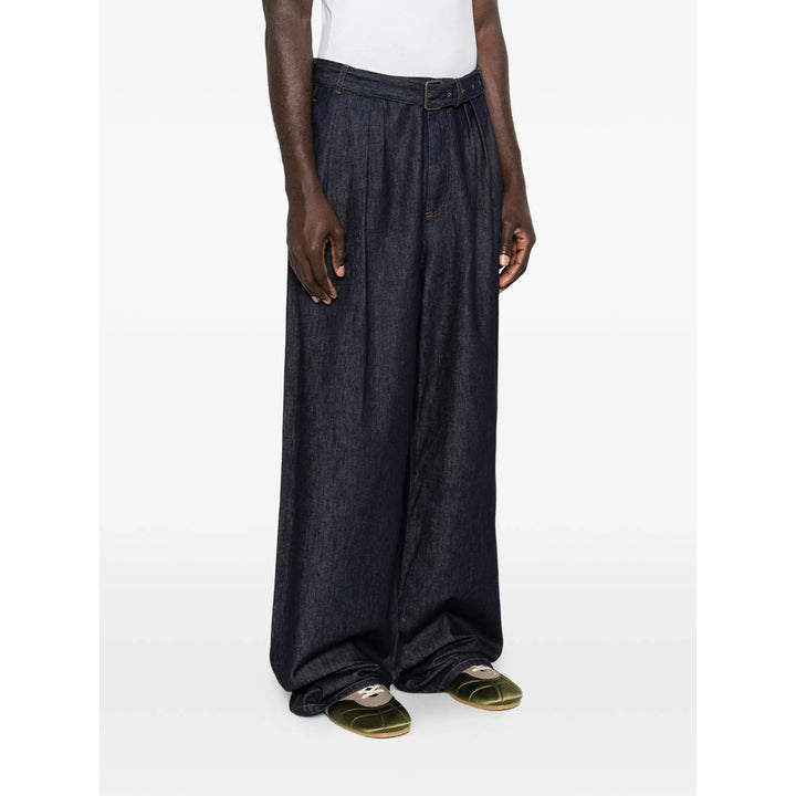 Dries Van Noten Pantaloni - Blu | b2f3b575b8b9dceb75c6dbe6033df3ec1b6d2f0f