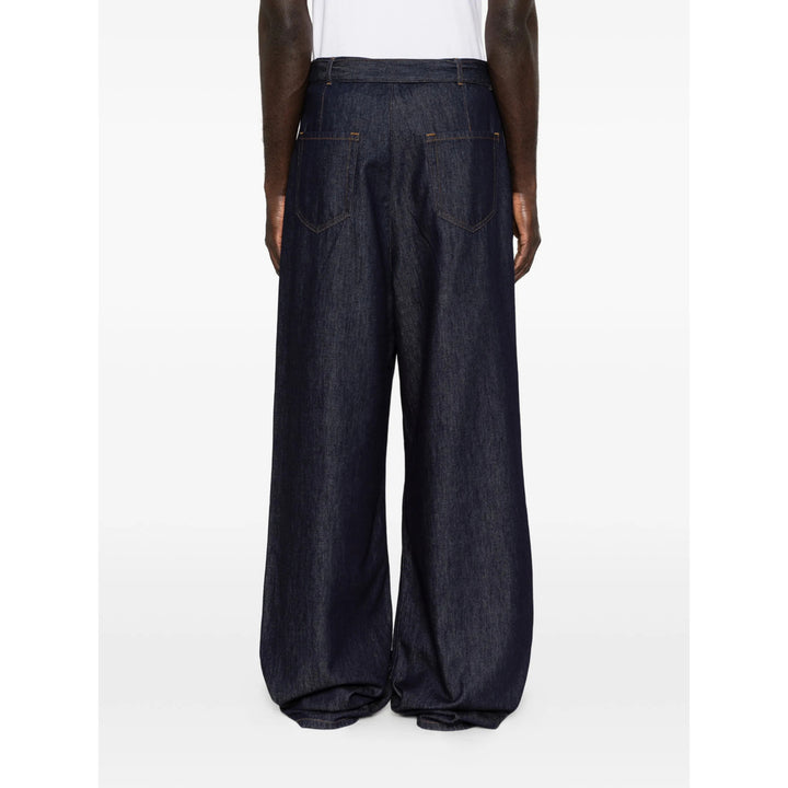 Dries Van Noten Pantaloni - Blu | 257d56c3eab57d31edcc10e7fcf7a6d3b7ce48c1