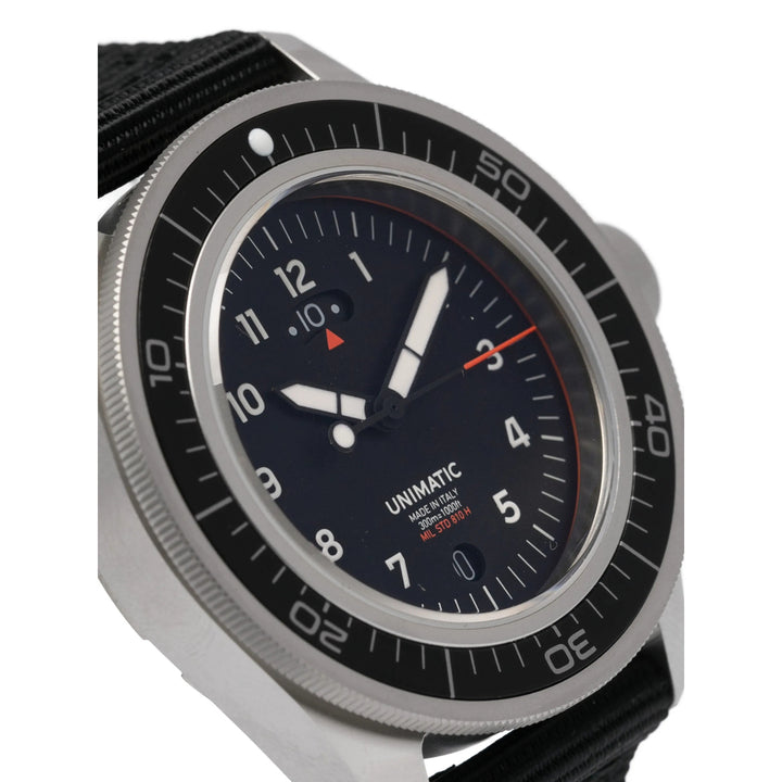 Unimatic Orologi - Nero, Argento | e3222fe653df234e4a21684c38c1d39b9a709c60