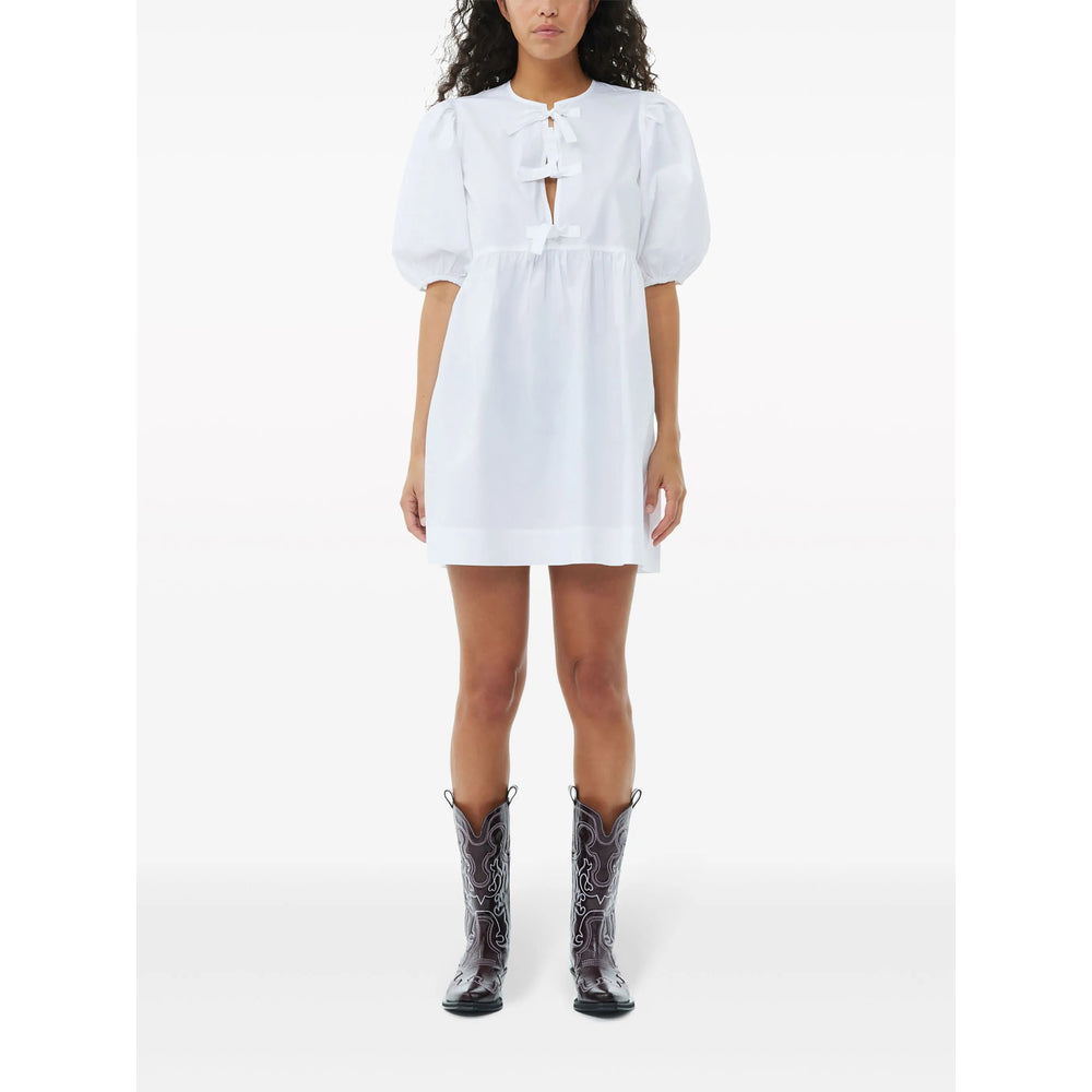 Ganni Abiti - Bianco | f292e7e9e5f10e5a287a7256b85166acdcd088ee