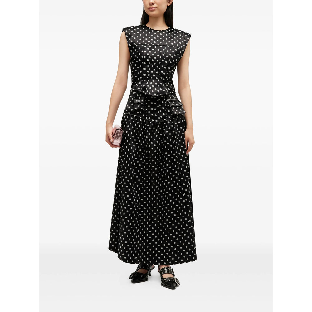 Ganni Top - Nero | a3c7a36be7d0c58fe0d0f622bfa40d285f828e48