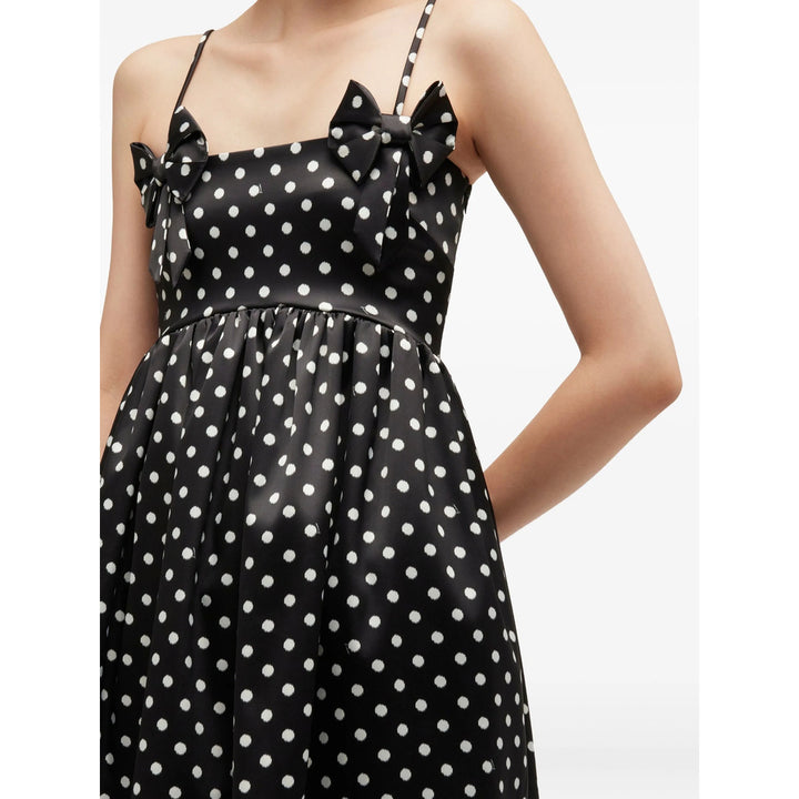 Ganni Abiti - Nero, Bianco | 8b213b89936d26778cd082e1290215ba74eb7983