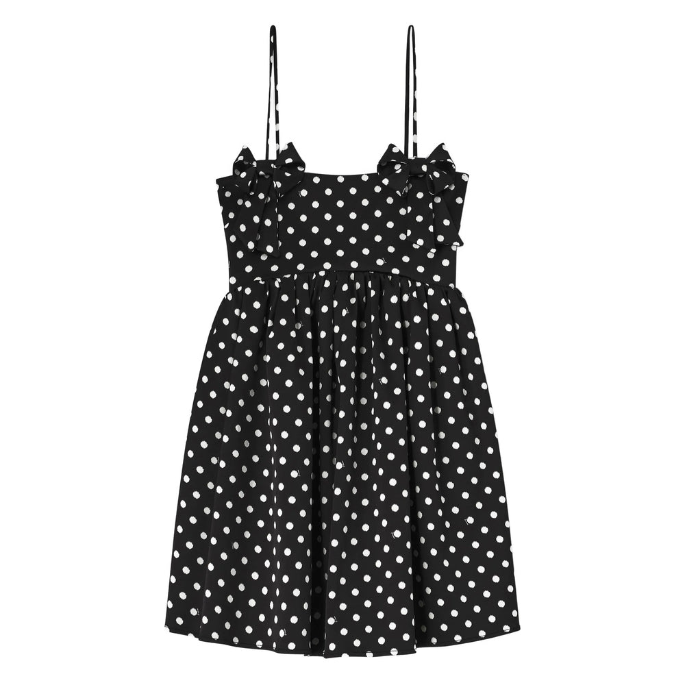 Ganni Abiti - Nero, Bianco | 718cbfd283514675ce51098814bf22f59199ed40