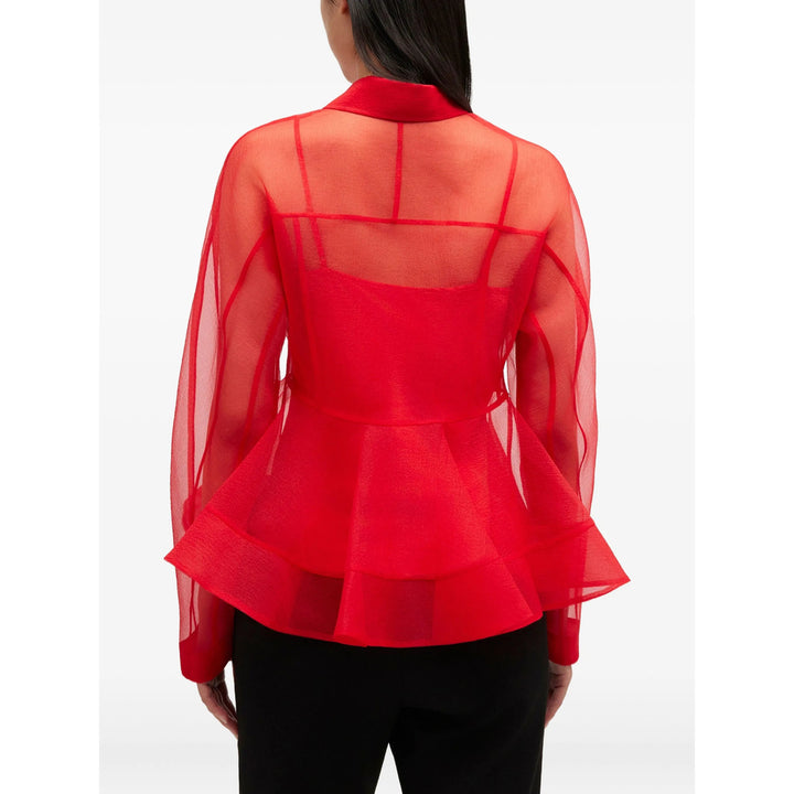 Ganni Camicie - Rosso | db9060d938b18dafcf85f85013fa4ff05fbaf9ed