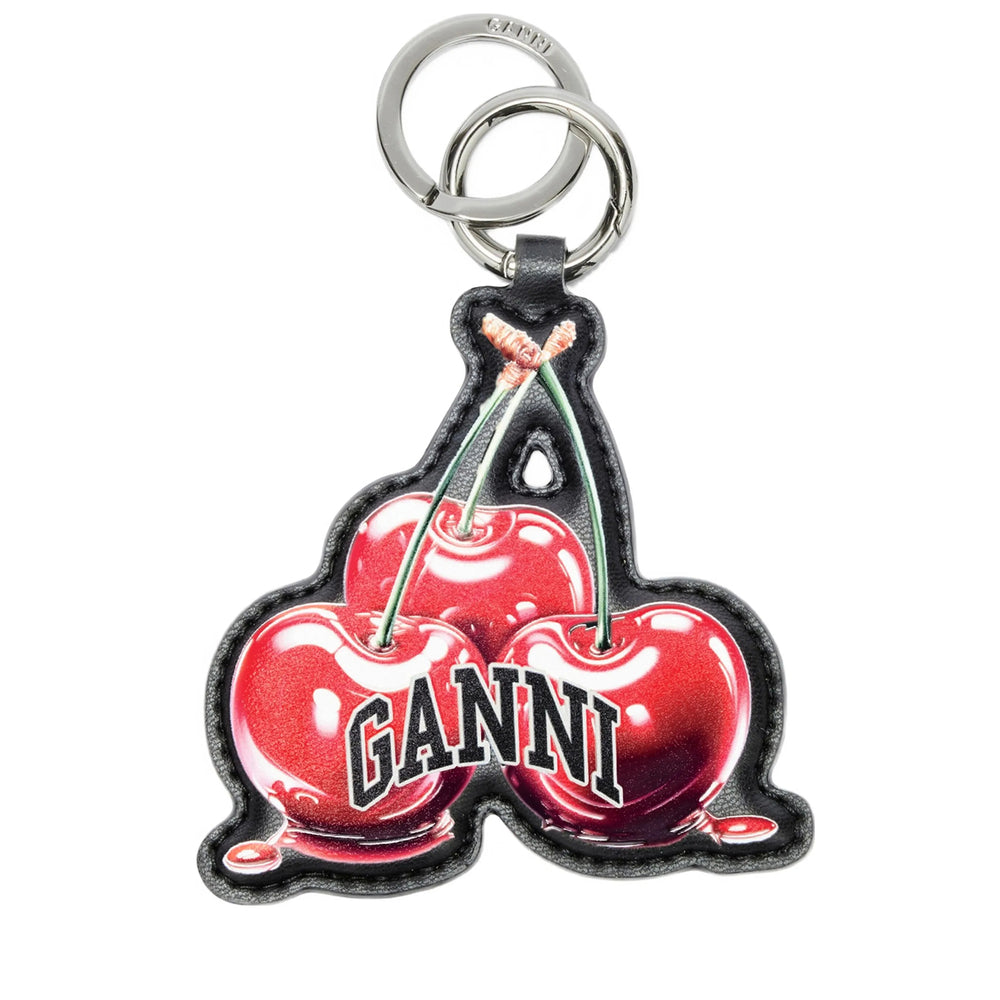 Ganni Keyrings - Nero, Rosso | 986ce5a538dd745686a8d501ec4914b56158d2b9