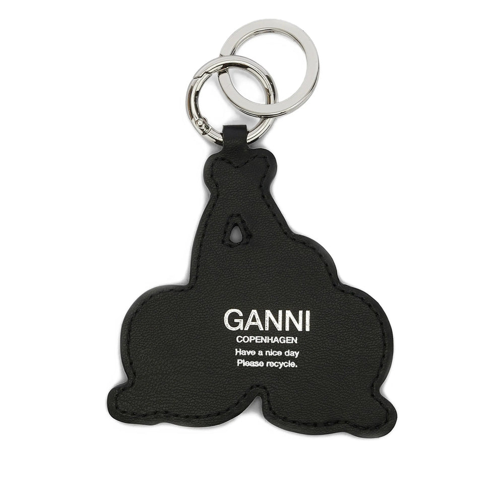 Ganni Keyrings - Nero, Rosso | 37029c39984012e5ba47ecb9eba49c0351d4db32