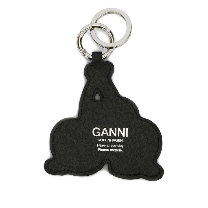 Ganni Keyrings - Nero, Rosso | 37029c39984012e5ba47ecb9eba49c0351d4db32