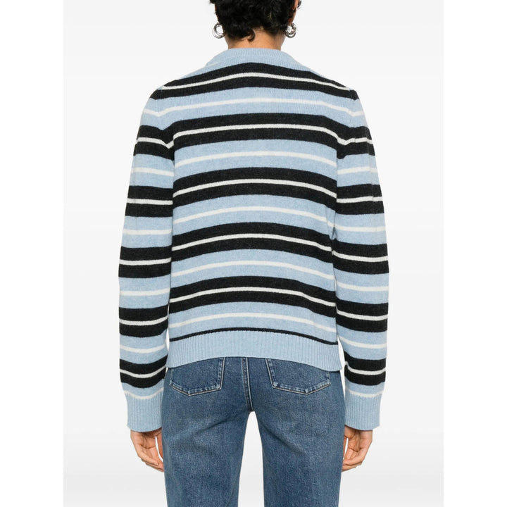 Ganni Maglioni - Blu, Nero | 22fa932d5e0418a397124ab270775a4675dce27c