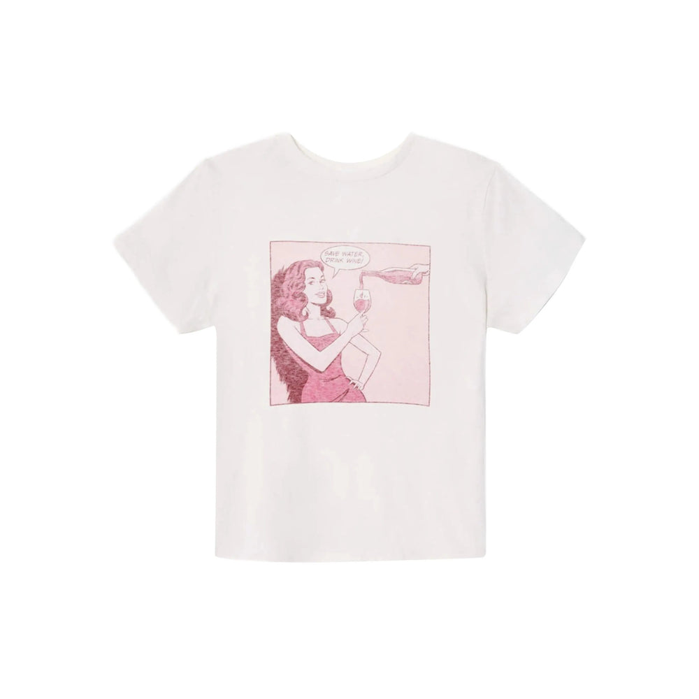 Re/Done T Shirt - Bianco | 9e2bdbabd44e2fb678fe0b92c2fca1b8d6041c1d