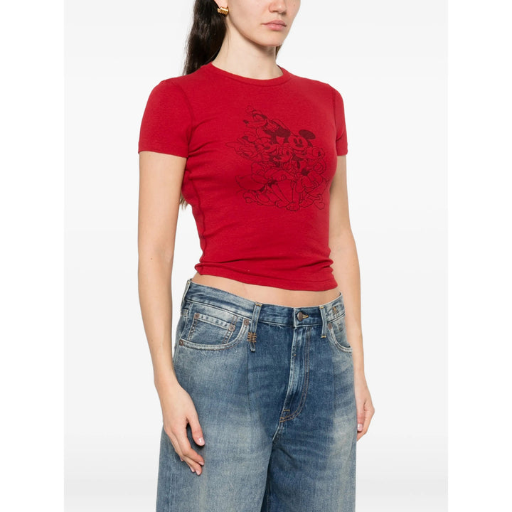 Re/Done T Shirt - Rosso | b45eb27c4f8819de35ad6f5fe821384e952cf461