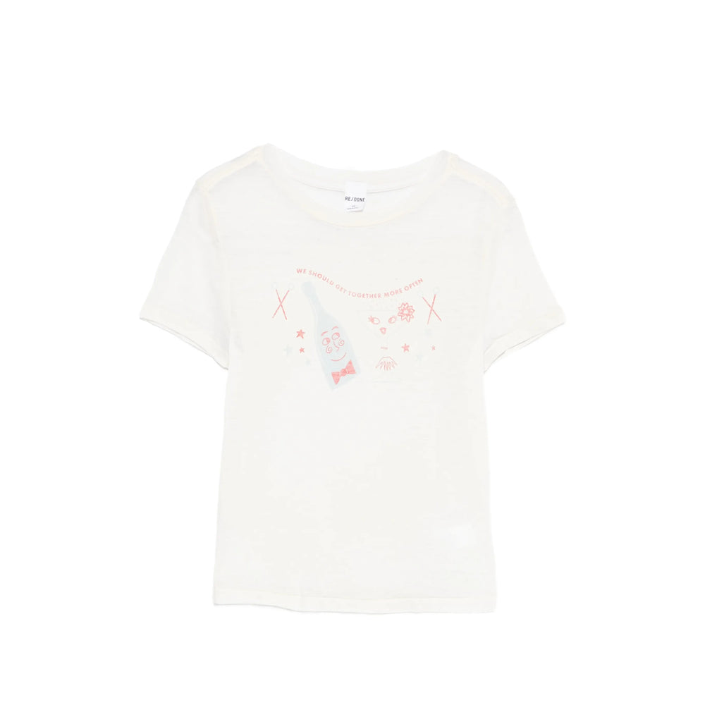 Re/Done T Shirt - Neutro | 4b20740bb8b473b65b6e102afb3c36697c26e93b