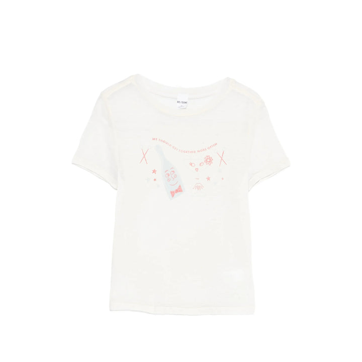 Re/Done T Shirt - Neutro | 4b20740bb8b473b65b6e102afb3c36697c26e93b