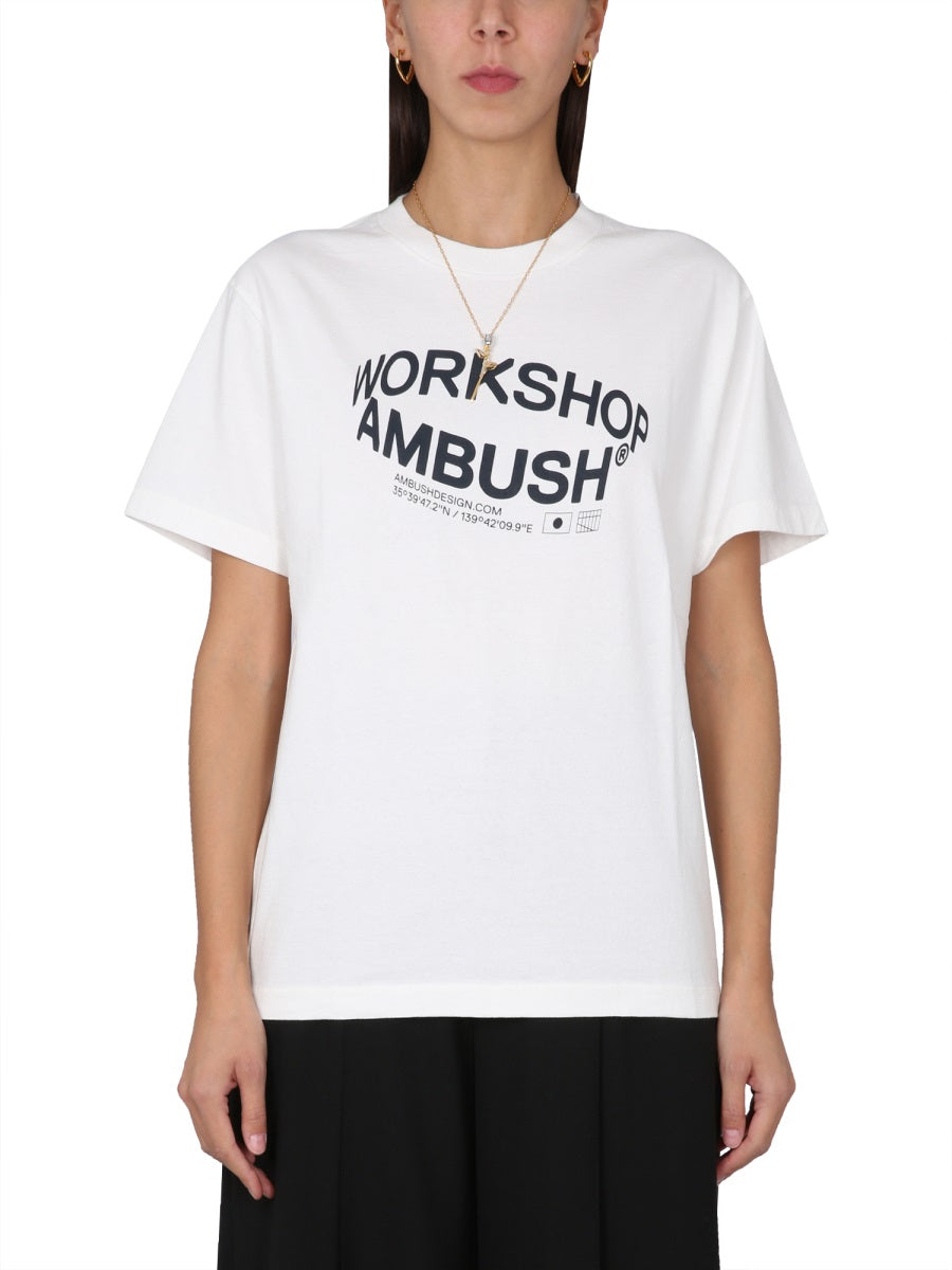 Ambush T shirt - Bianco | Wanan Luxury