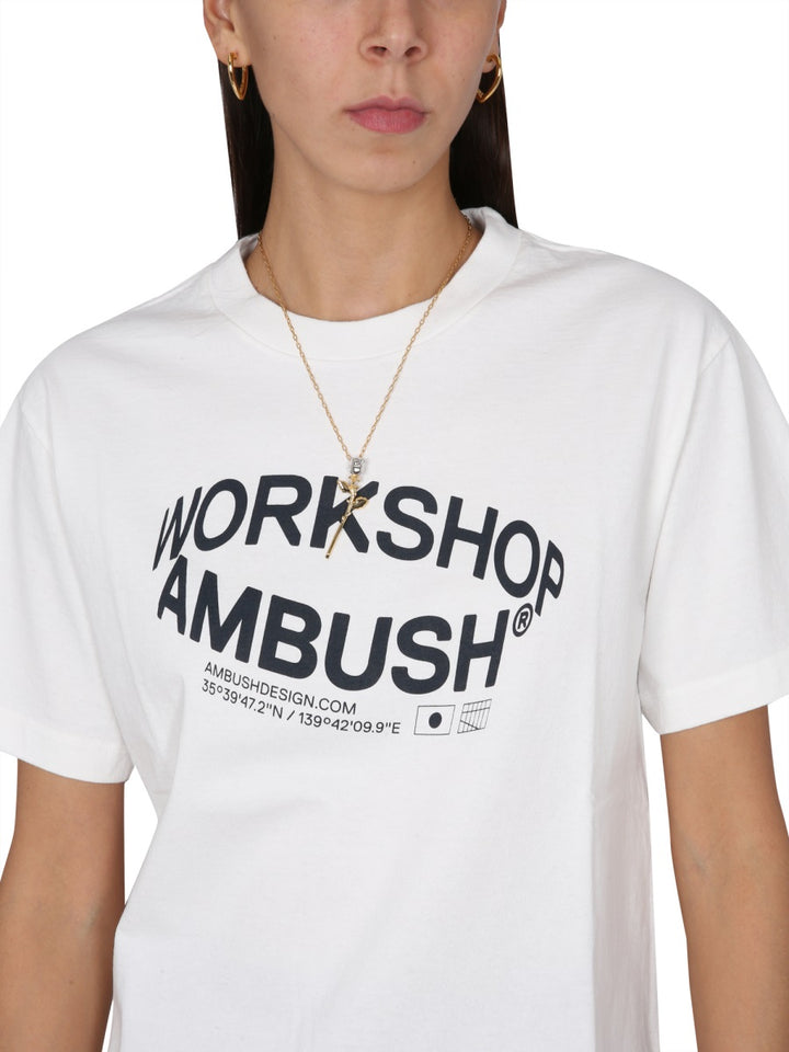 Ambush T shirt - Bianco | Wanan Luxury